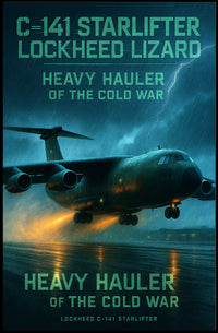 Lockheed C-141 Starlifter - Heavy Hauler of the Cold War Poster PosterGoat