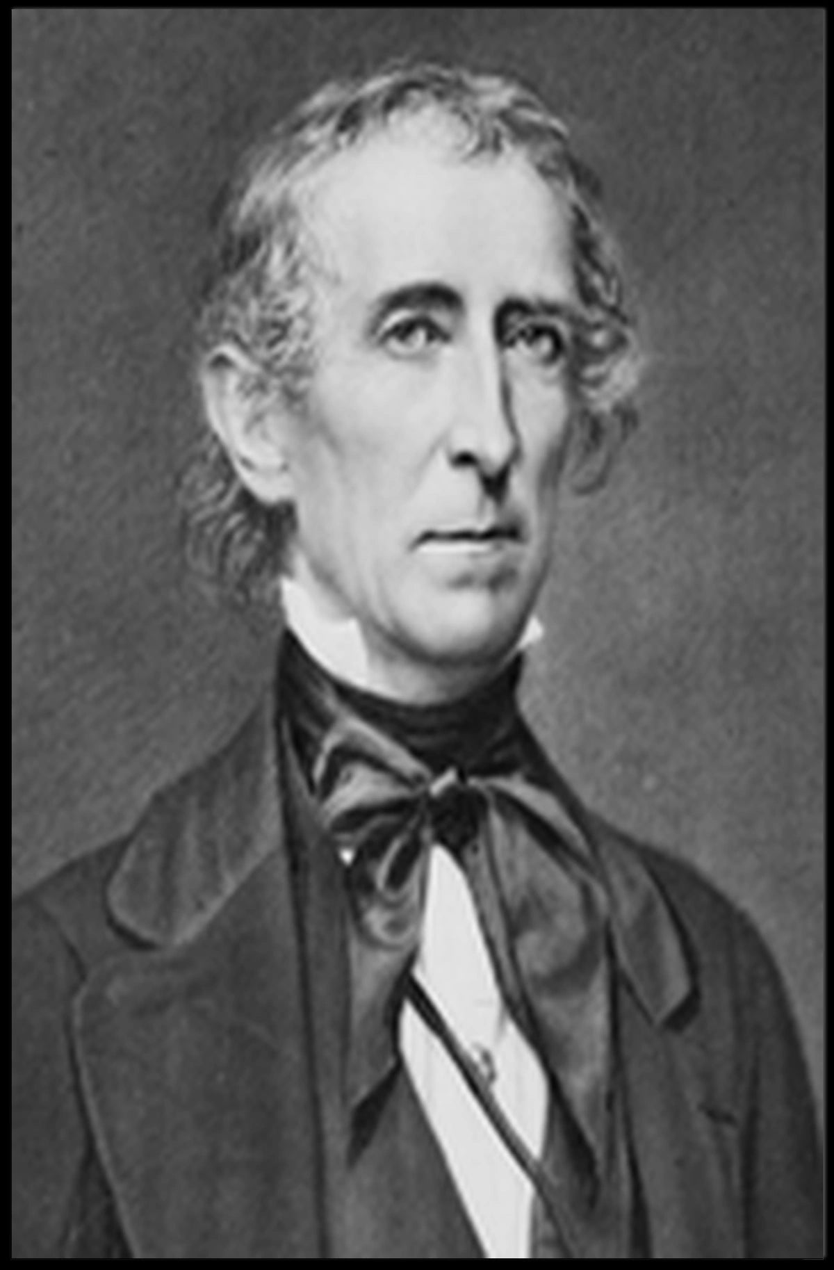 Portrait of a Historical Figure Poster