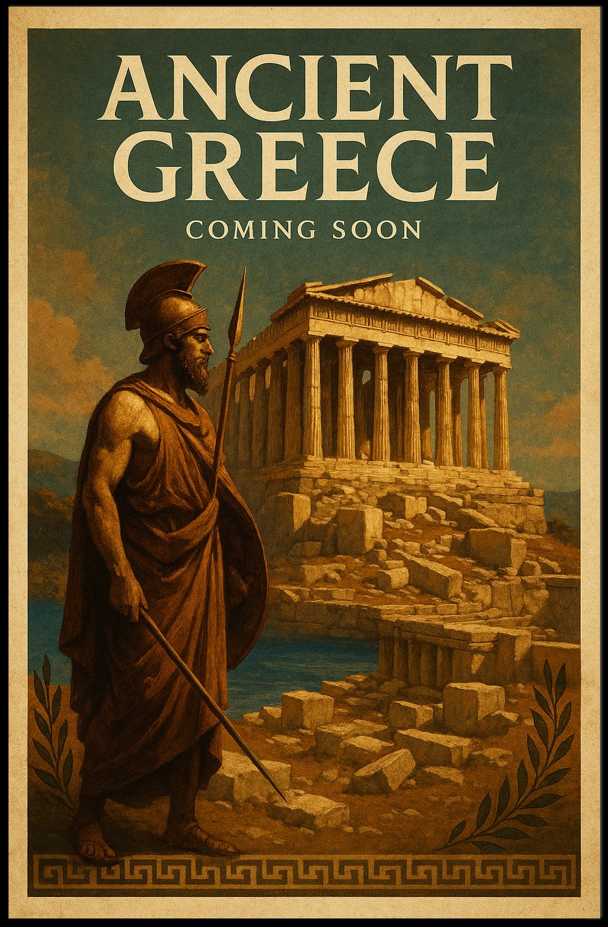 Ancient Greece Coming Soon Poster