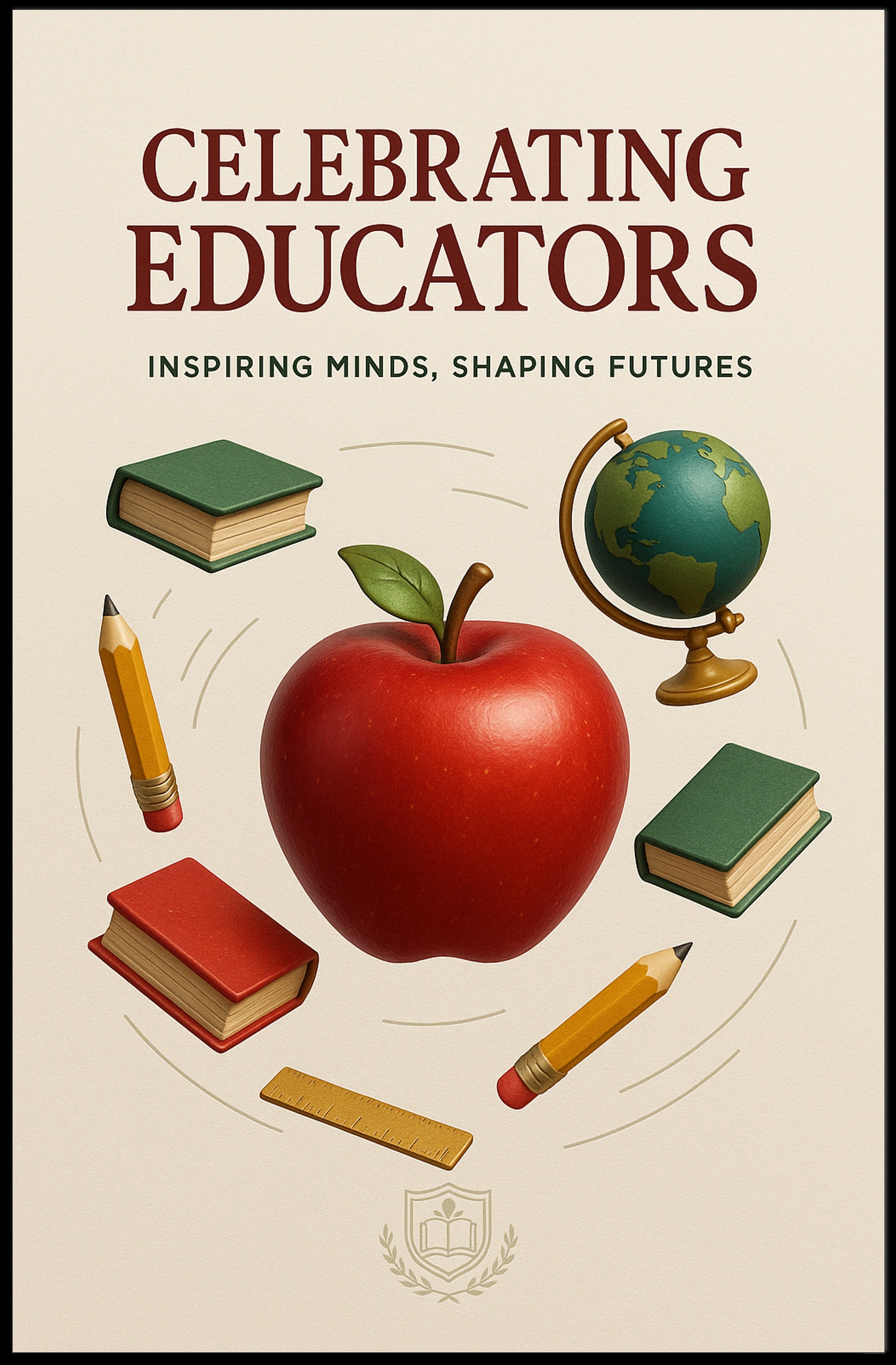 Celebrating Educators: Inspirational Motivational or Quote Poster