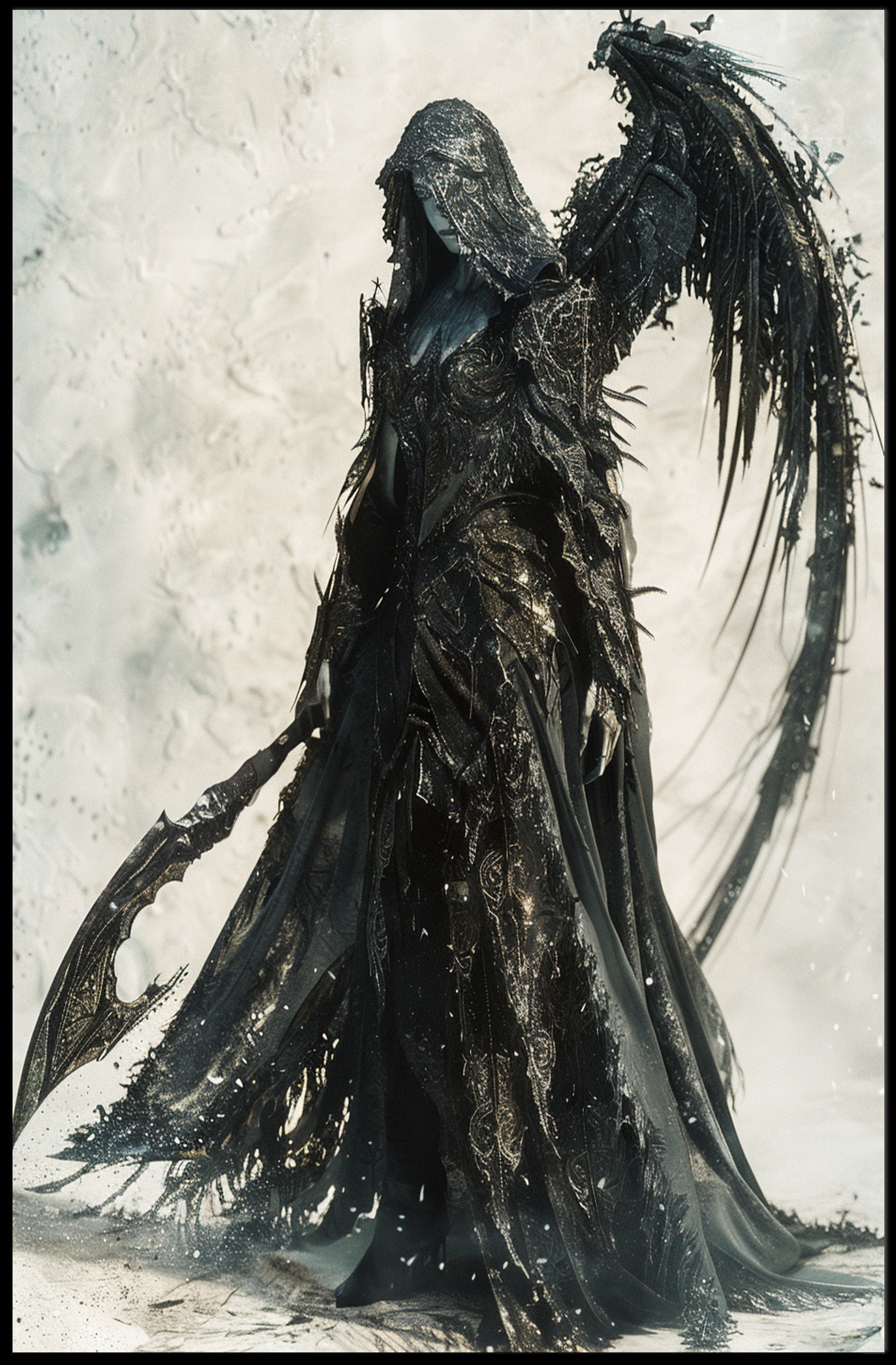 Dark Mythical Figure Fantasy or Mythology Poster PosterGoat