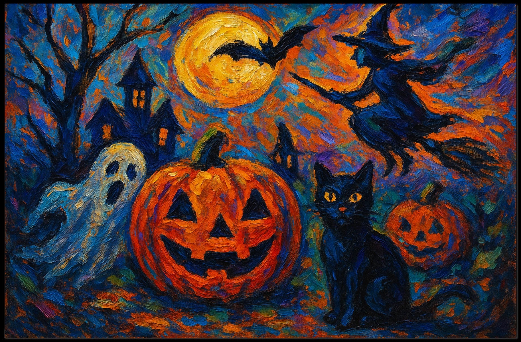 Halloween Night Fantasy Poster