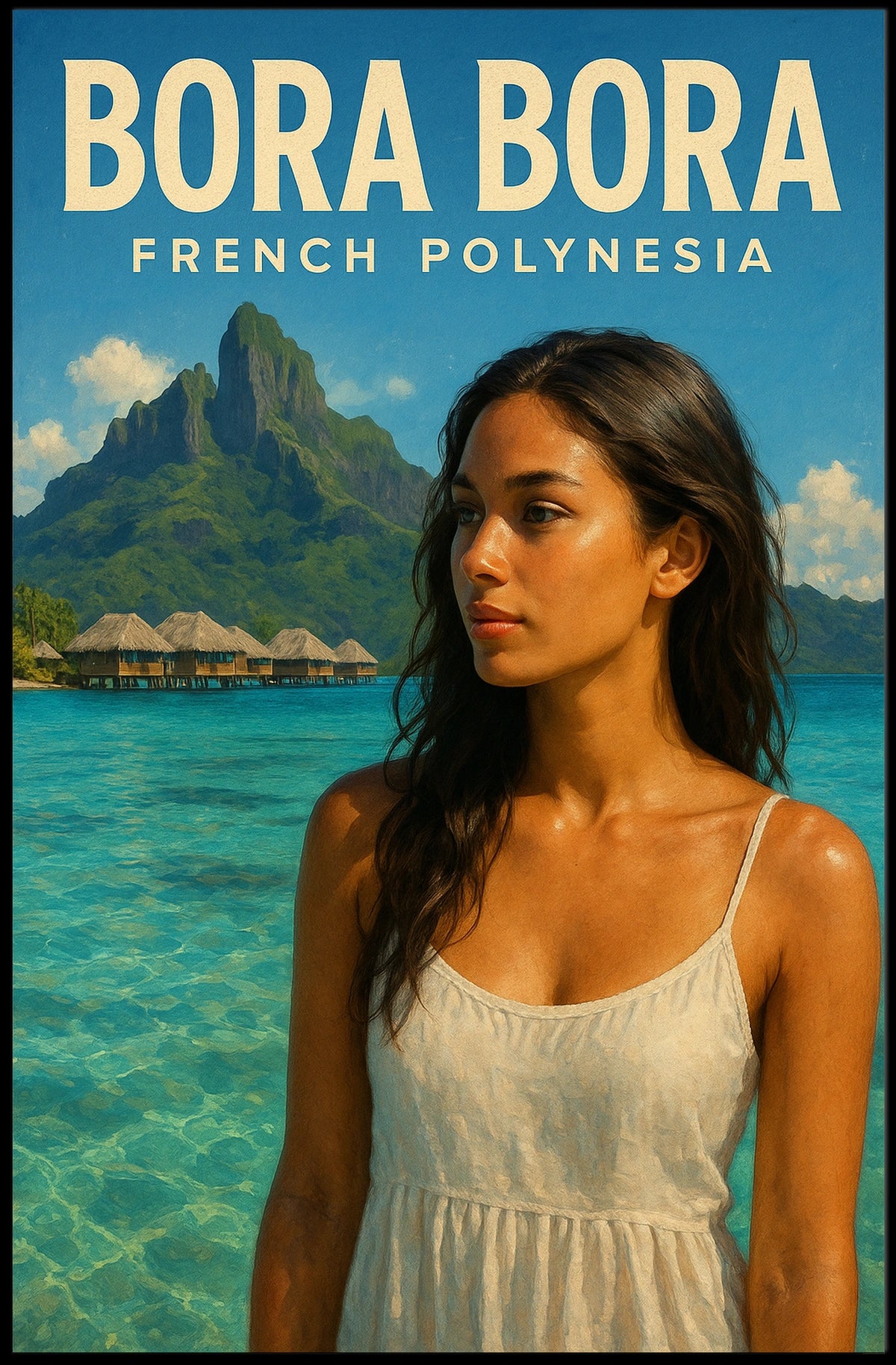 Bora Bora French Polynesia Poster