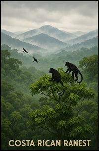 Costa Rican Rainforest Poster