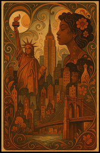 Enchanting New York City Poster