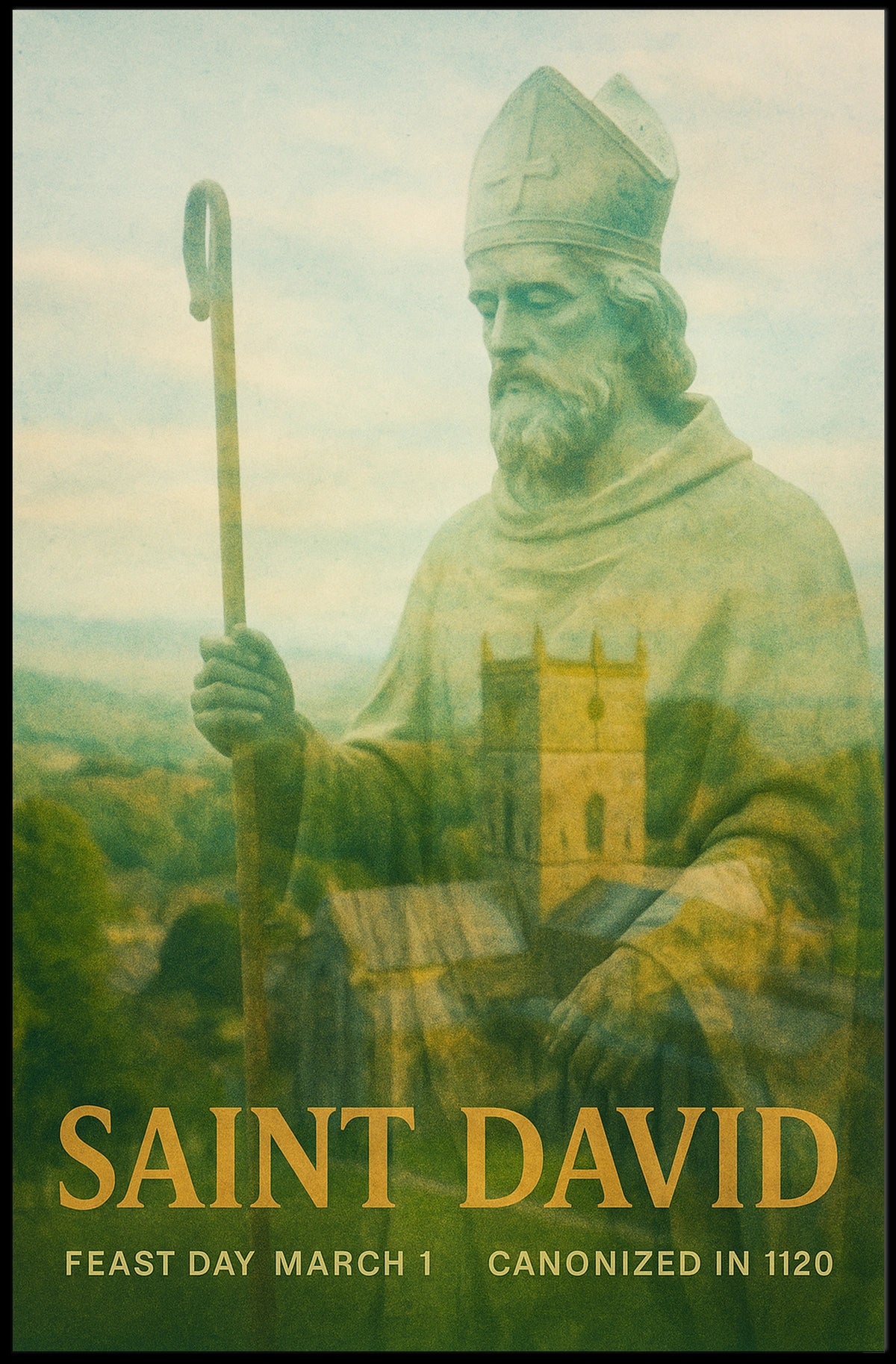 Saint David Poster