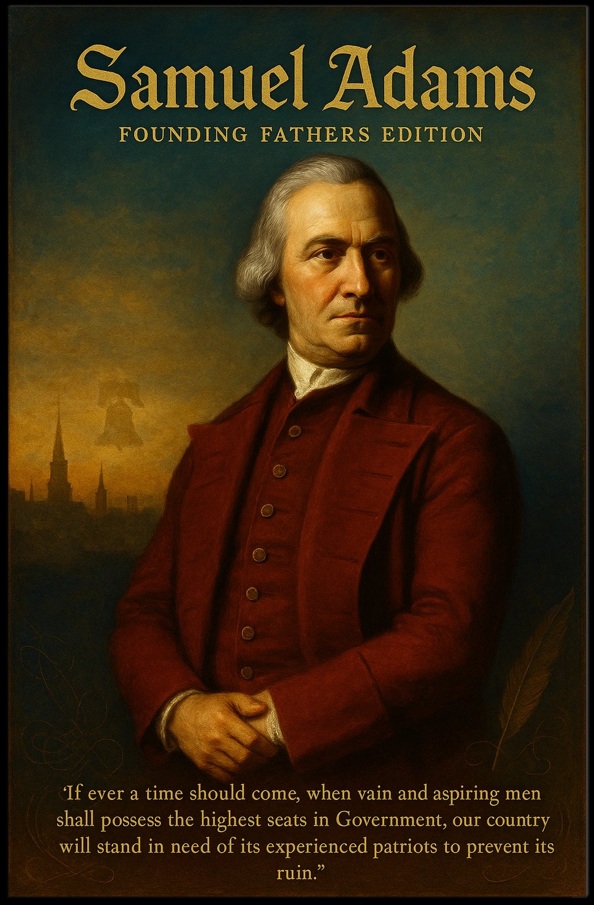 Samuel Adams Founding Fathers Edition Poster