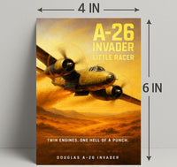 Douglas A-26 Invader Little Racer Poster PosterGoat