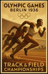 Berlin 1936 Olympic Games Poster