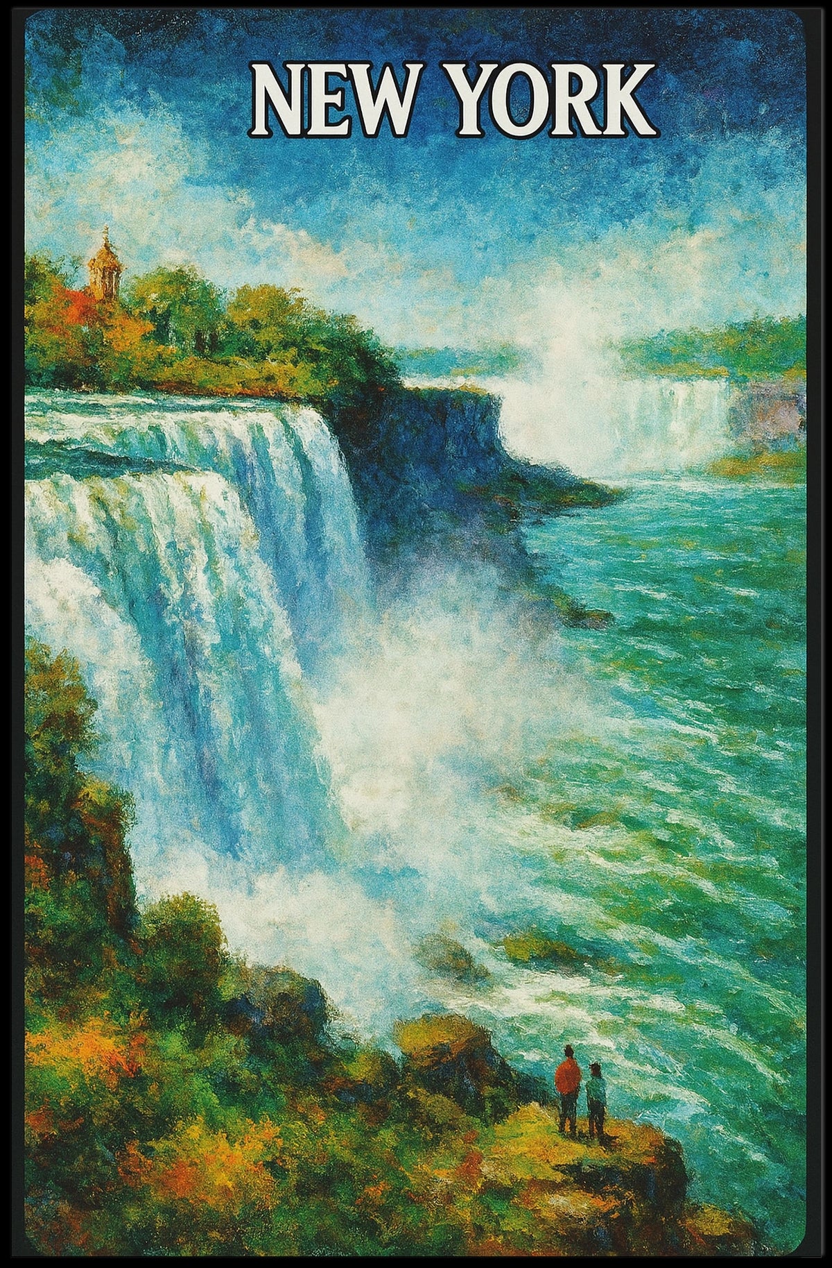 Vibrant Abstract Art: Embrace Your Creativity with Poster