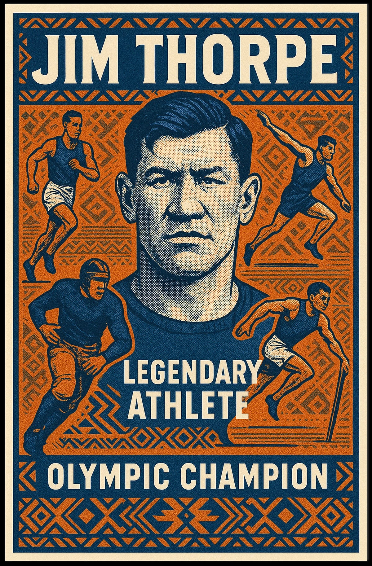 Celebrating Jim Thorpe Poster