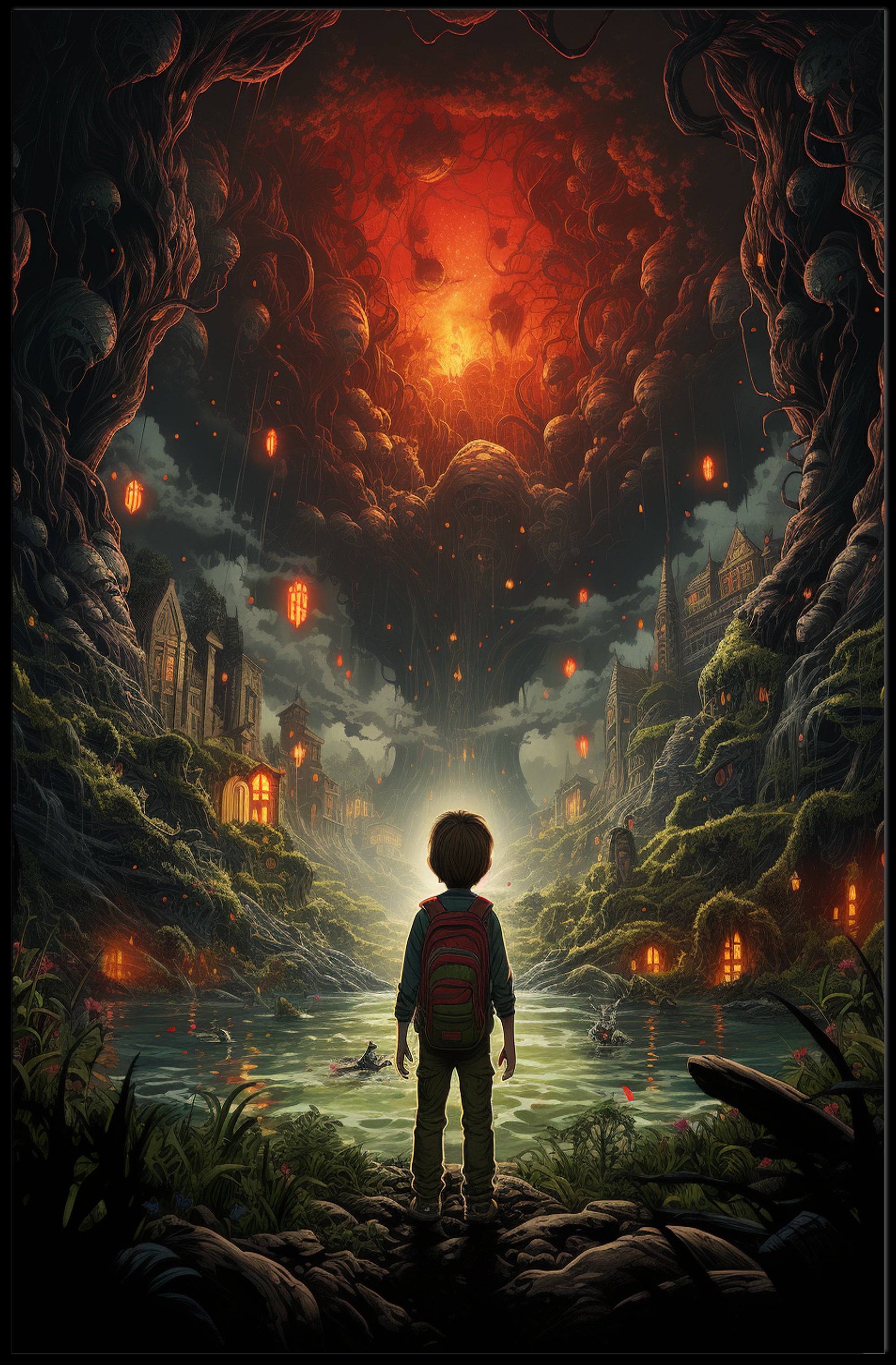 Journey Into The Enchanted Realm Poster