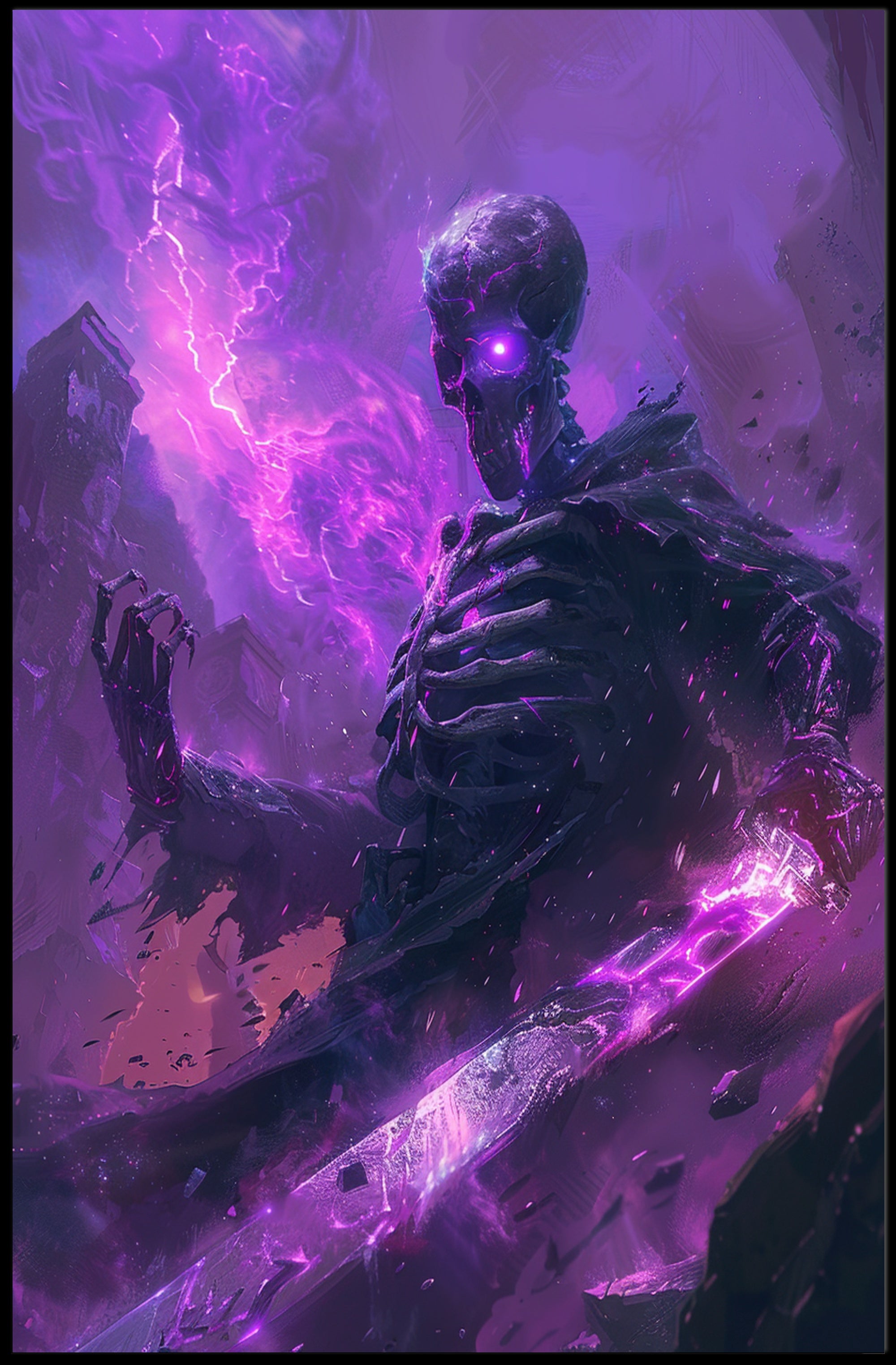 The Enigmatic Wraith Art Print Poster for Home Decor and Inspiration PosterGoat