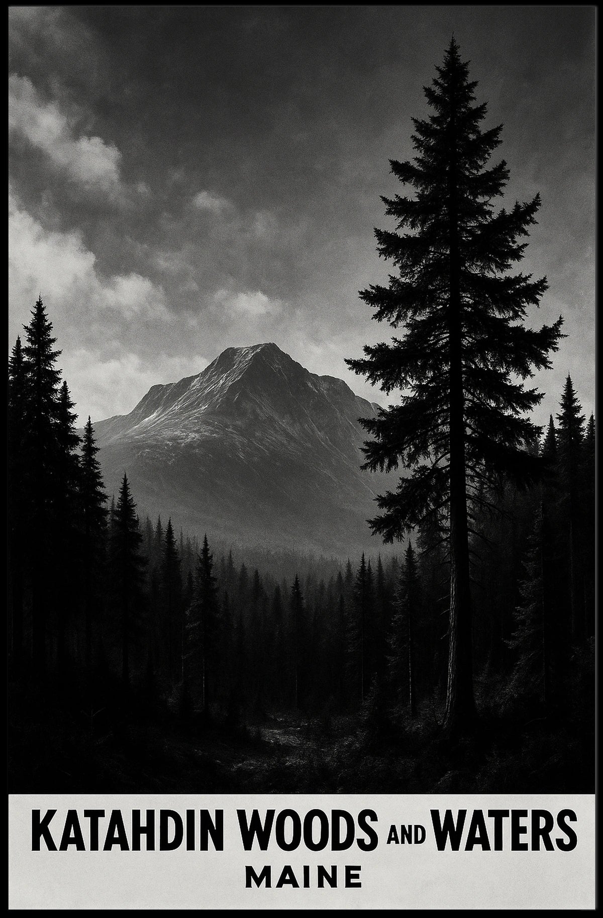 Katahdin Woods And Waters Poster