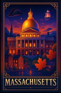 Massachusetts Heritage Poster