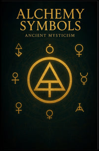 Alchemy Symbols Ancient Mysticism Poster