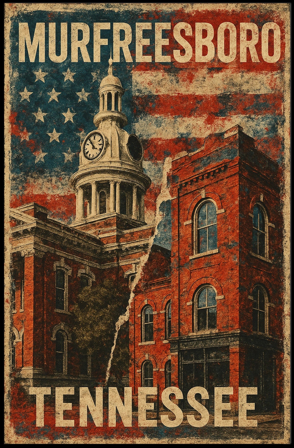 Murfreesboro, Tennessee Poster