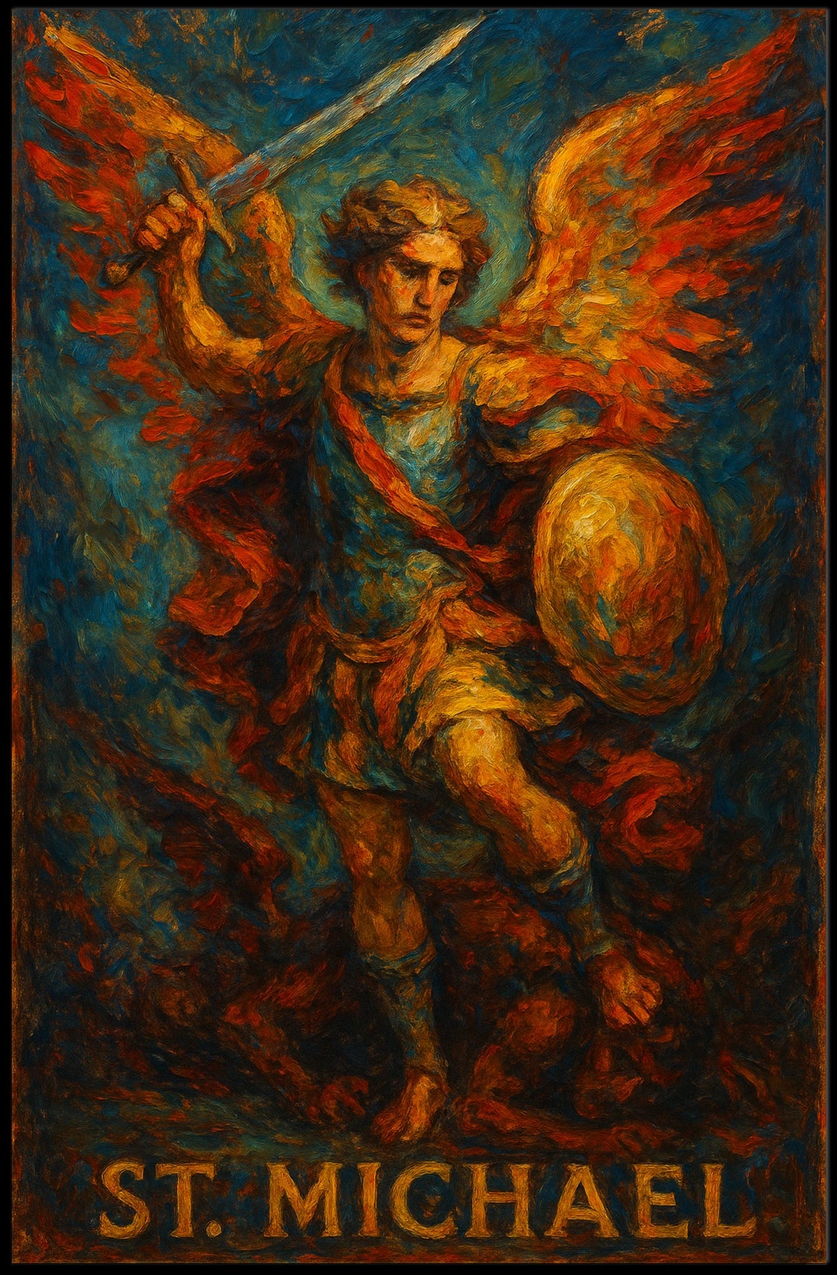 St. Michael The Archangel Poster