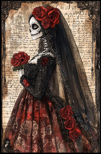 La Catrina Elegance Poster