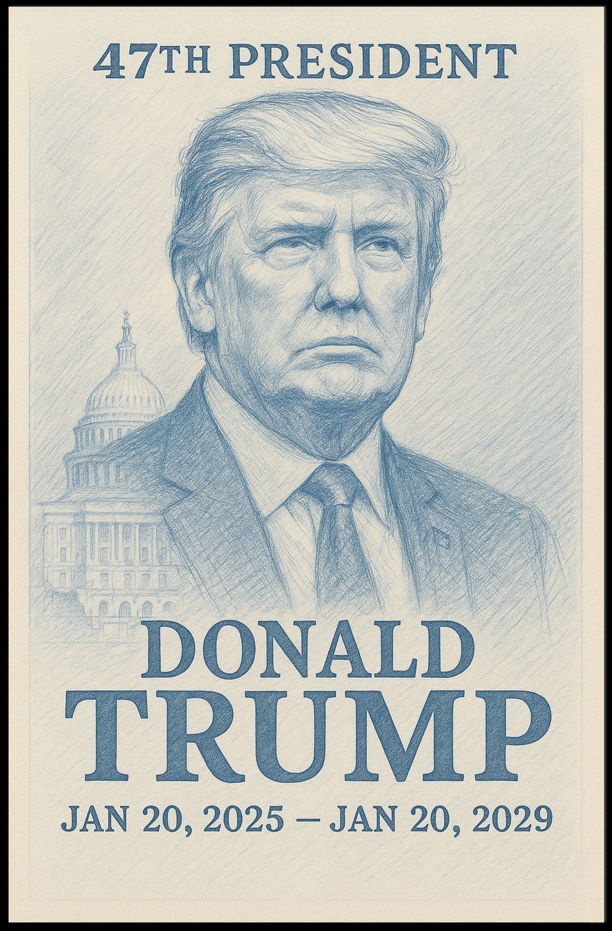 Donald Trump Pathway to Leadership Poster