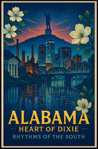 Alabama Heart of Dixie Poster