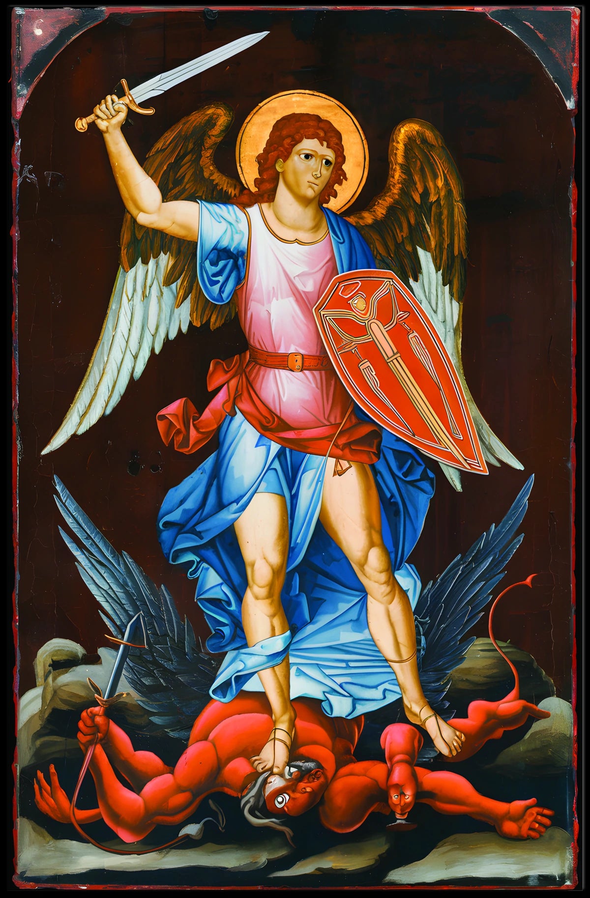 Archangel Michaels Triumph Poster