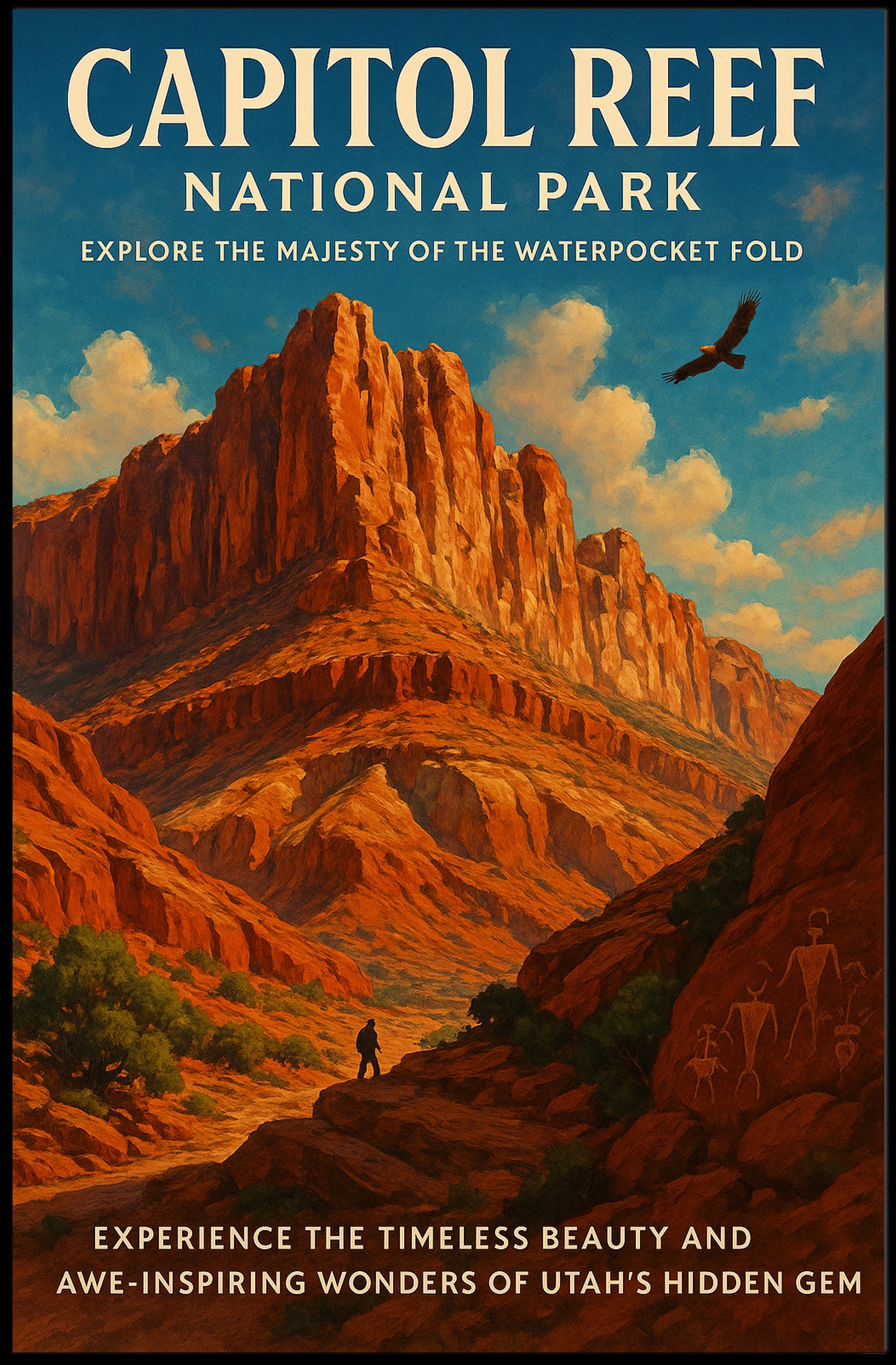 Capitol Reef National Park Poster PosterGoat