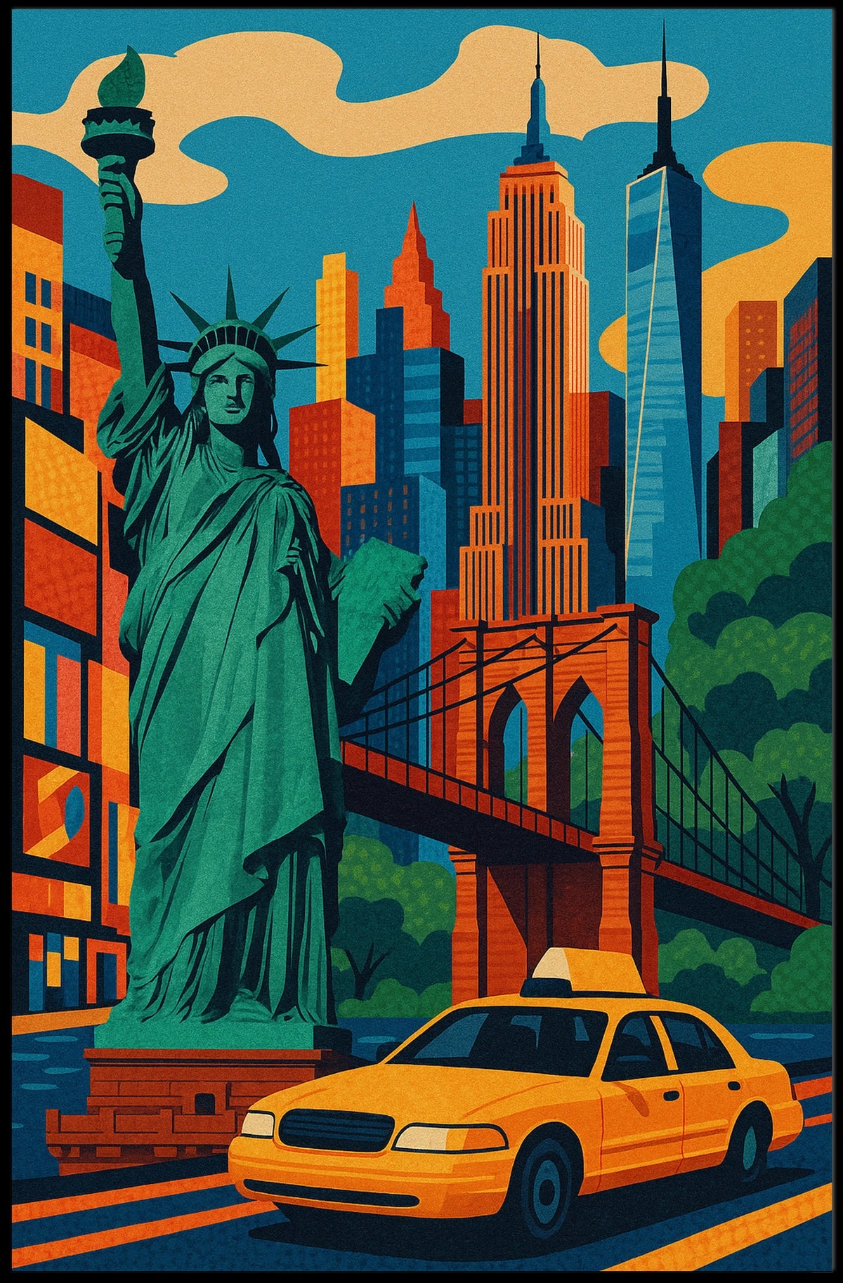 New York City Vibes Poster