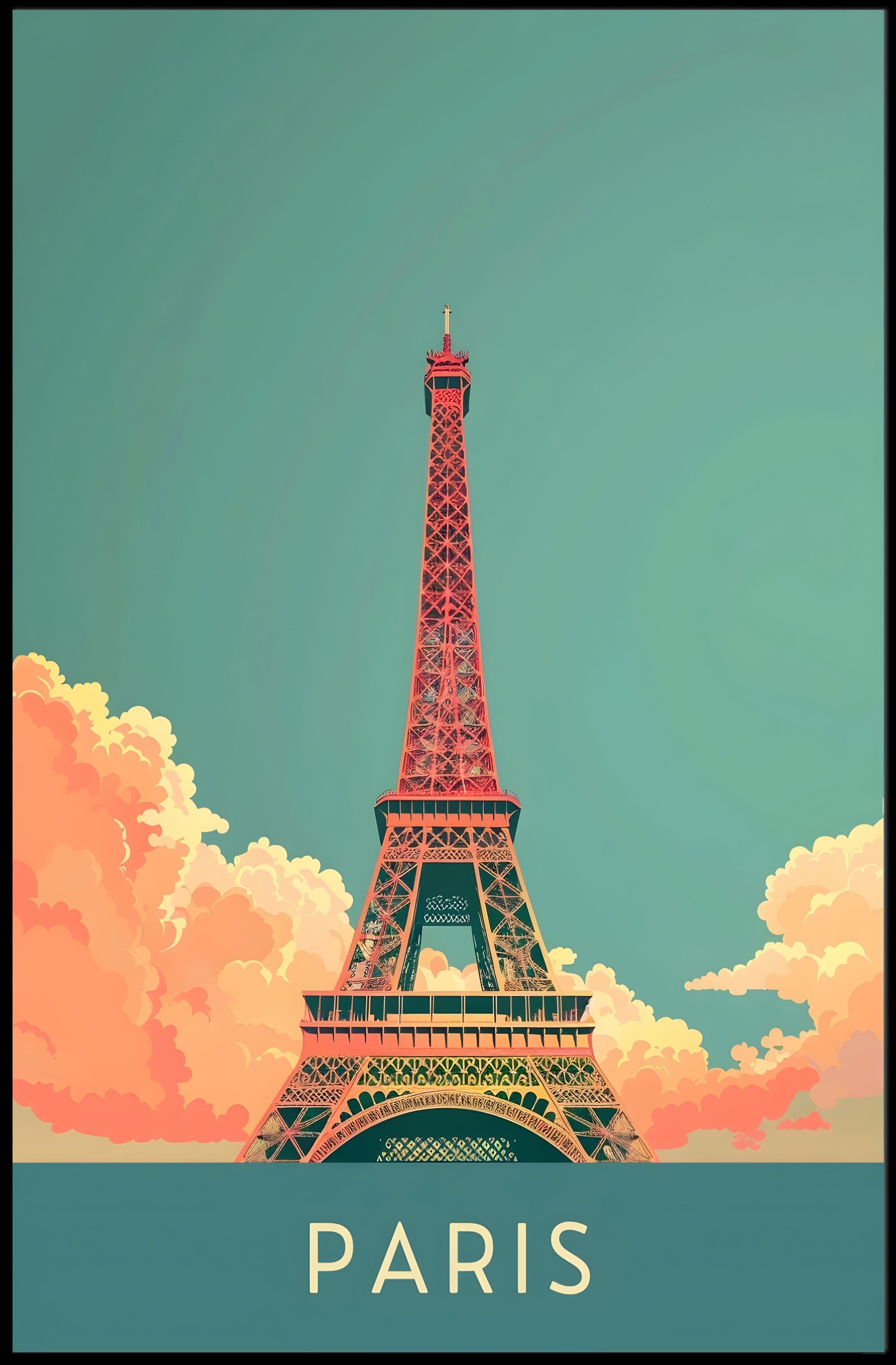 Eiffel Tower in Paris Poster