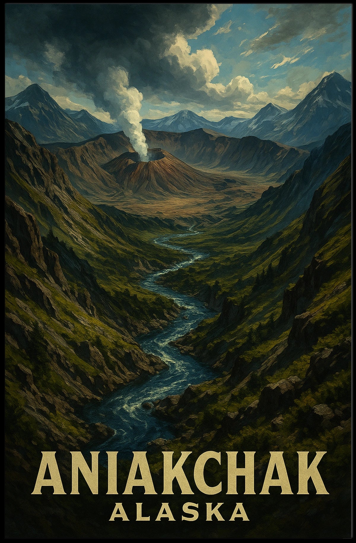 Aniakchak, Alaska Poster