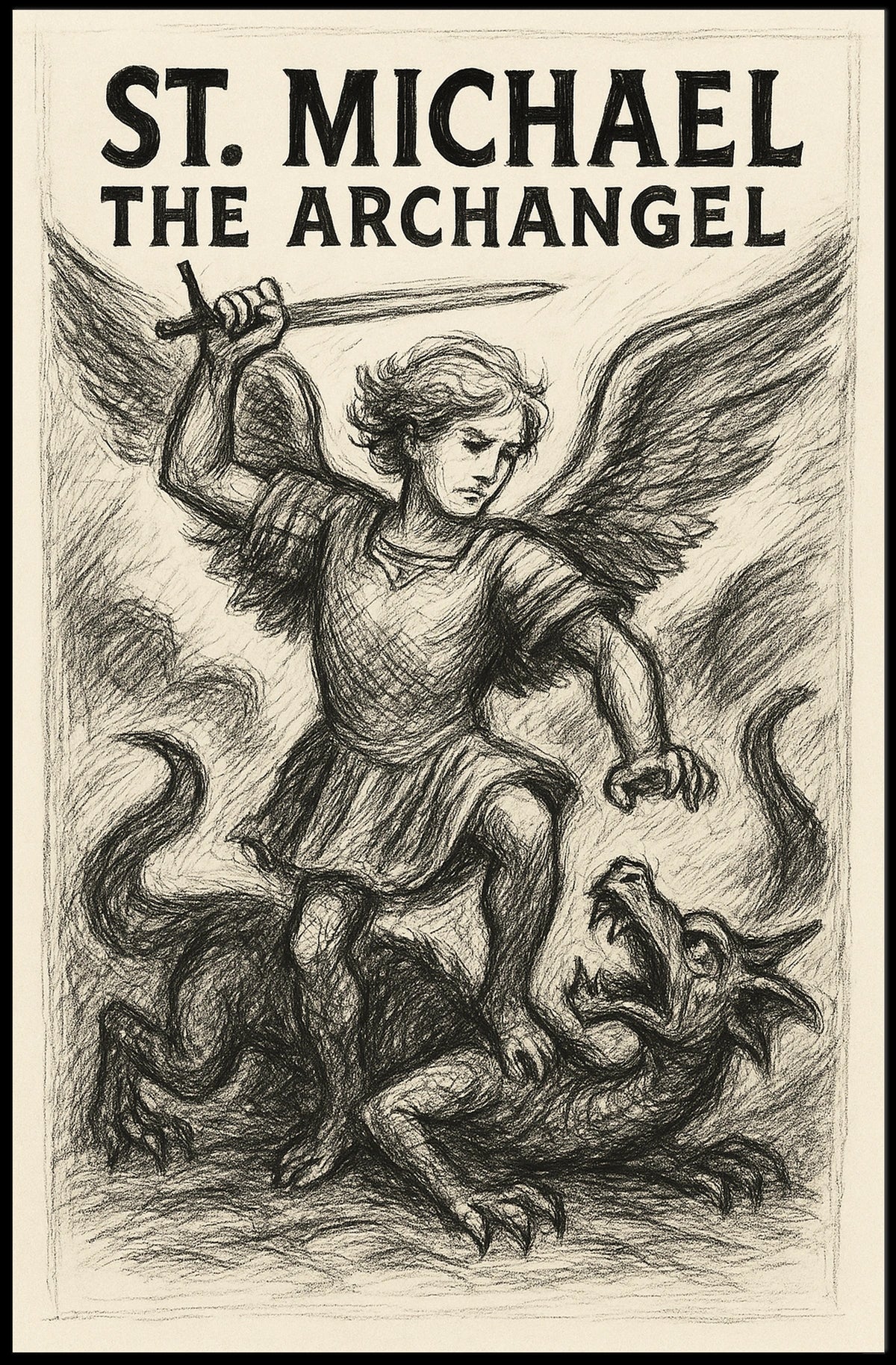 St. Michael The Archangel Poster