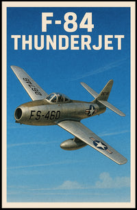 F-84 Thunderjet Poster PosterGoat