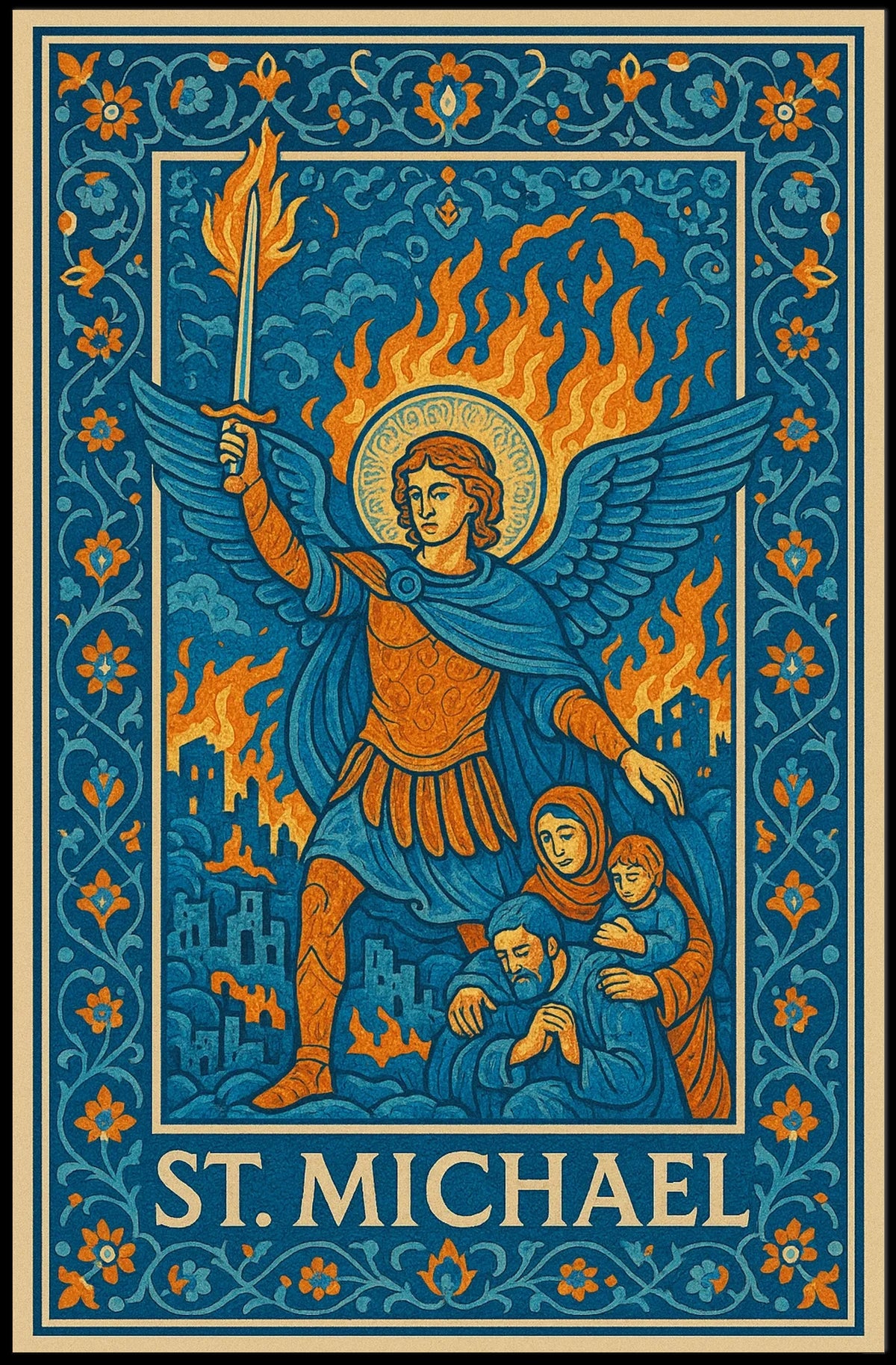 St. Michael The Archangel Poster