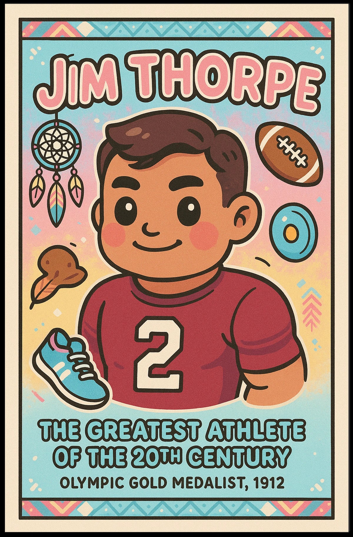 Celebrating Jim Thorpe Poster