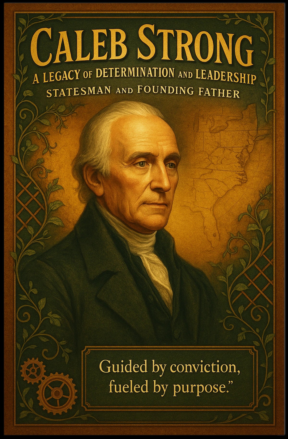 Caleb Strong A Legacy of Determination Poster
