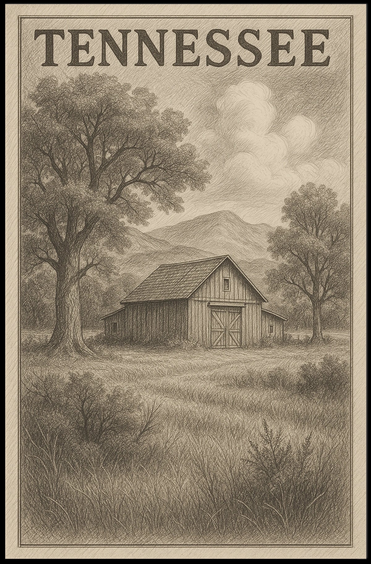 Tennessee Landscape Poster