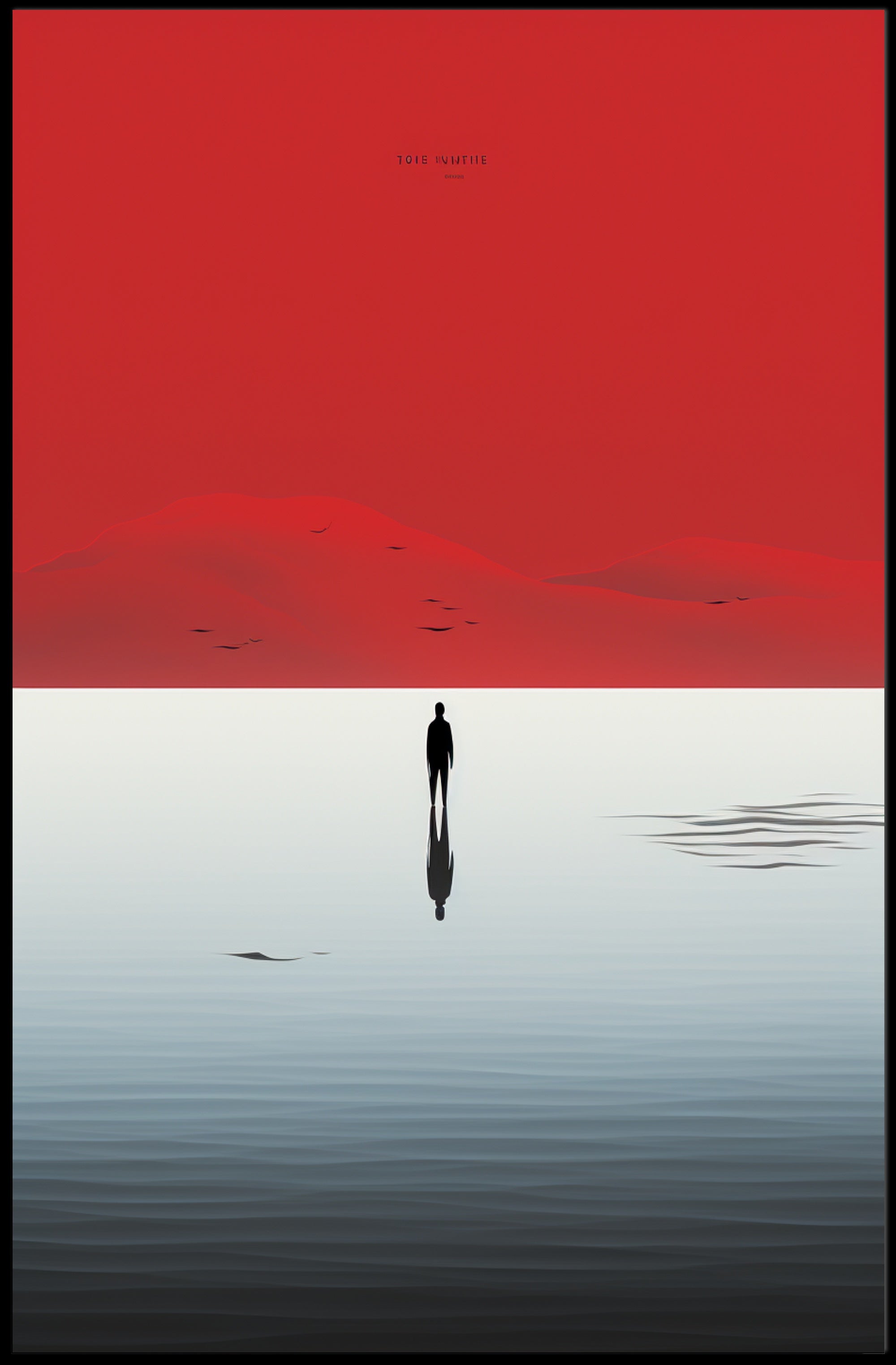 Solitary Reflection Poster