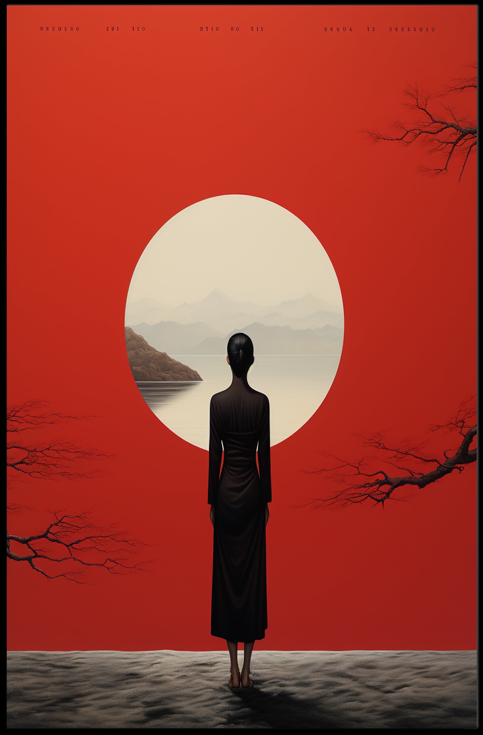 Serenity At Dusk Poster
