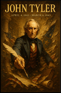 John Tyler 10th President Poster