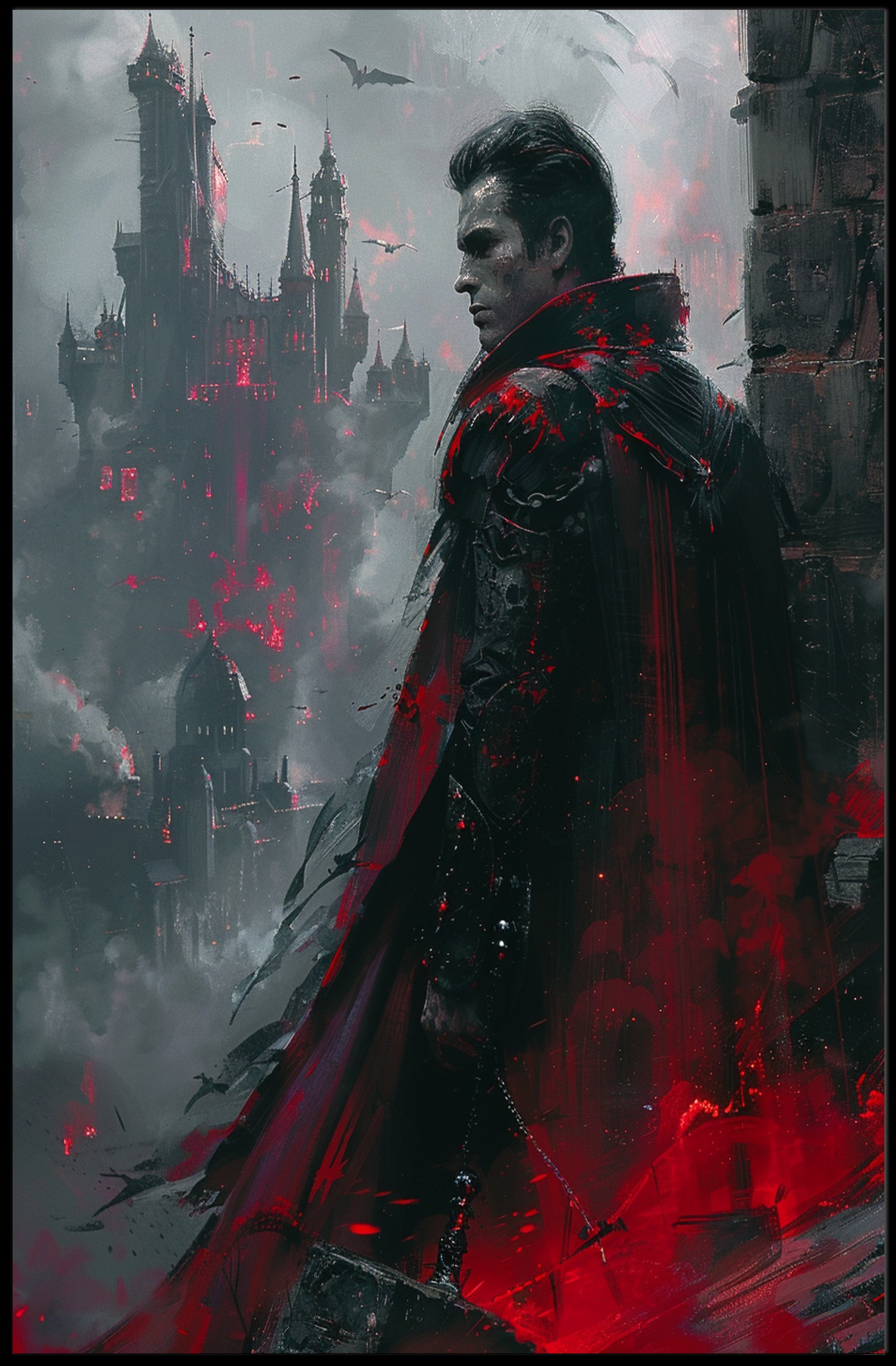 Dark Castle Sentinel Poster PosterGoat