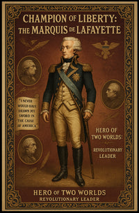 The Marquis De Lafayette Hero Of Two Poster