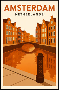 Amsterdam Netherlands Poster