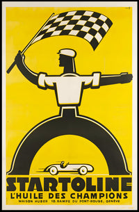 Startoline Racing Oil Poster