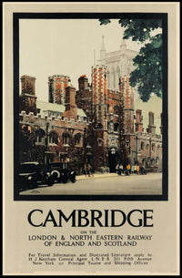Cambridge Travel Nostalgia: Historic Railway Poster PosterGoat