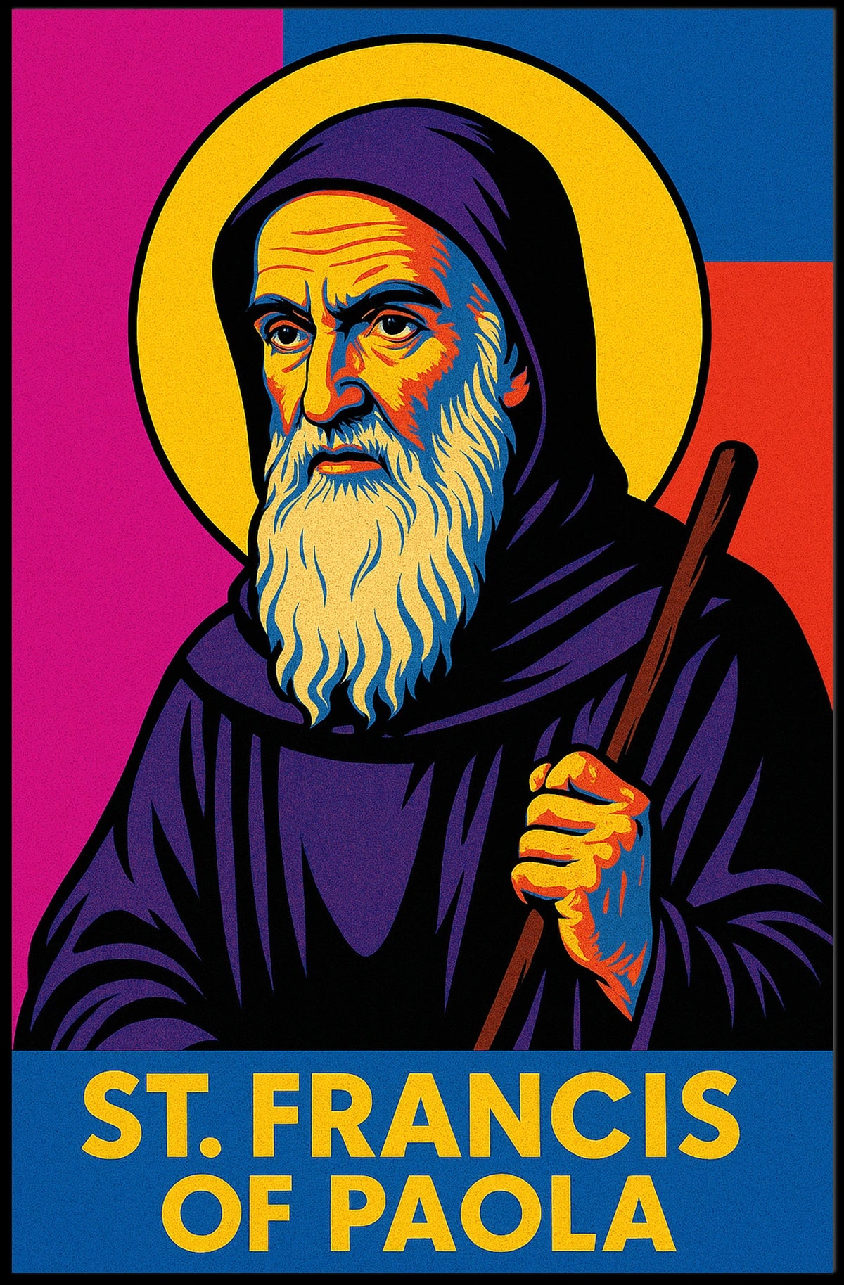 St. Francis of Paola Poster