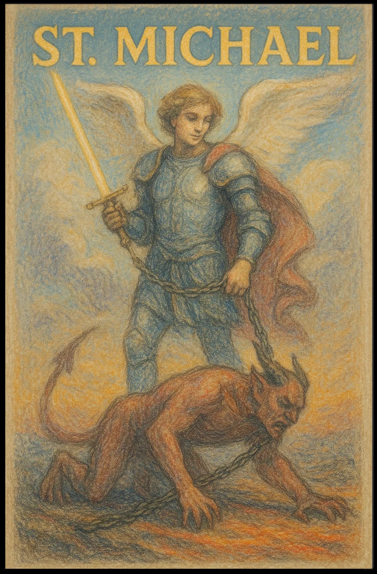 St. Michael The Archangel Poster