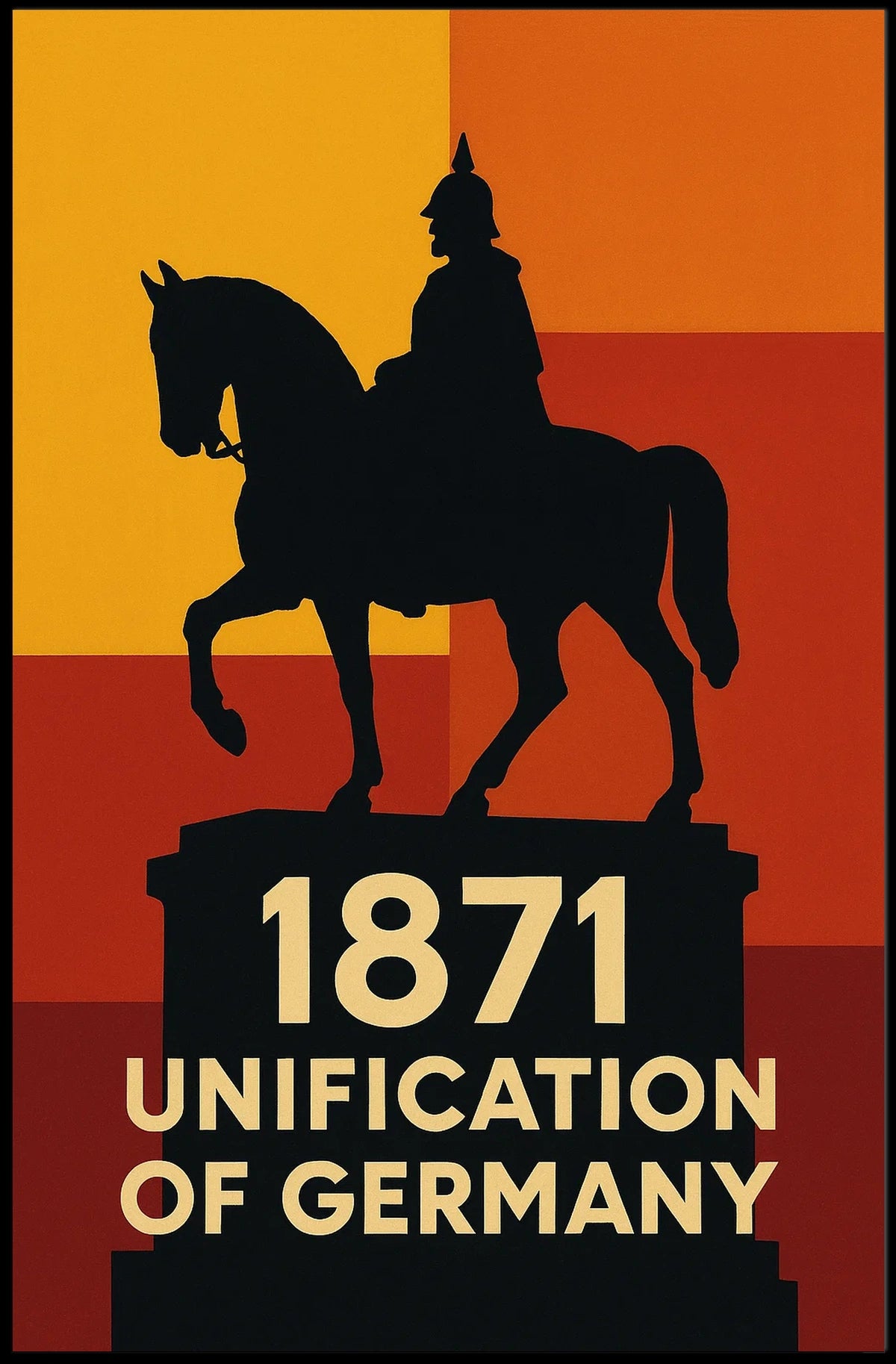 1871 Unification of Germany Poster
