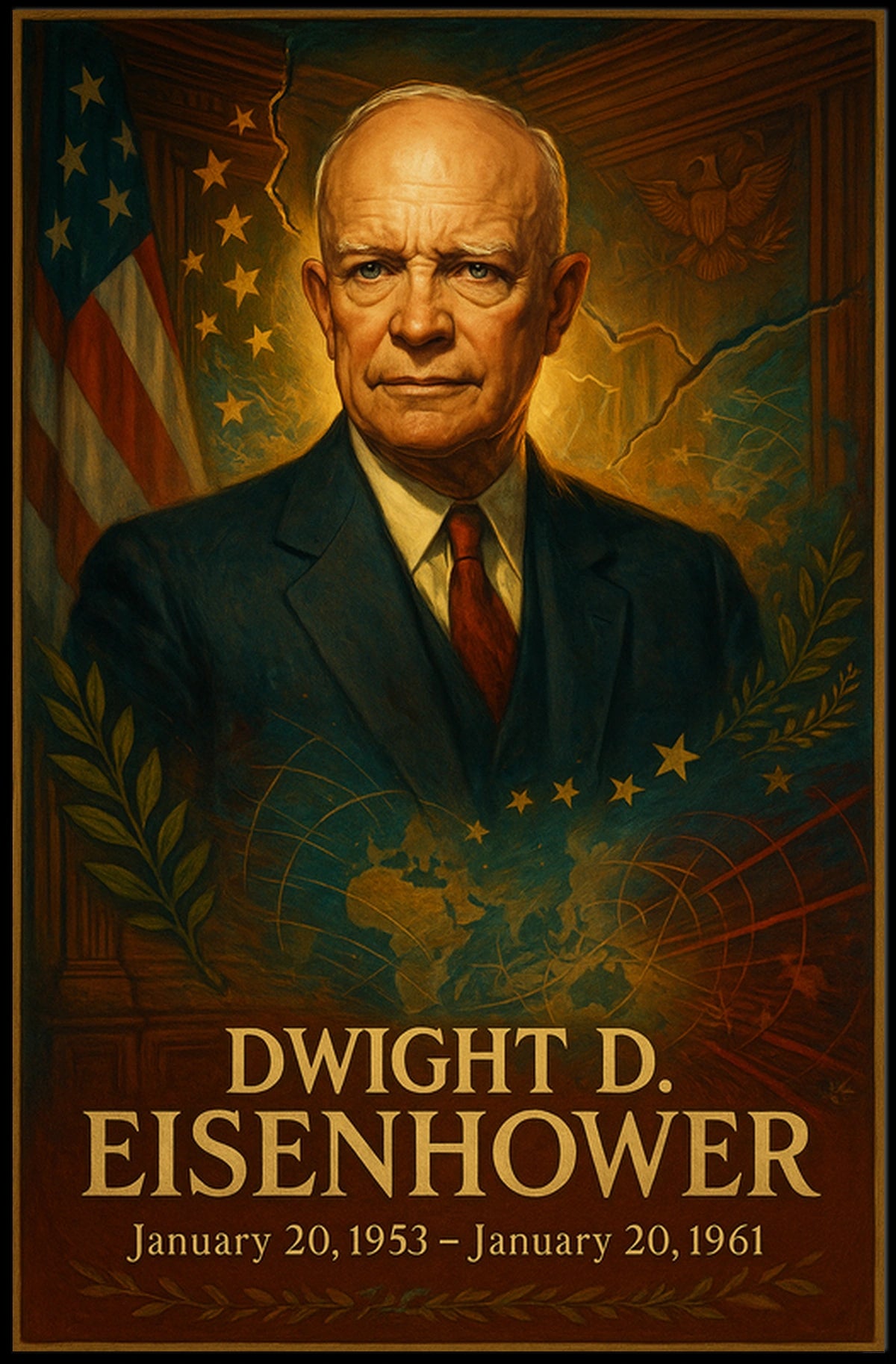 Dwight D. Eisenhower Poster