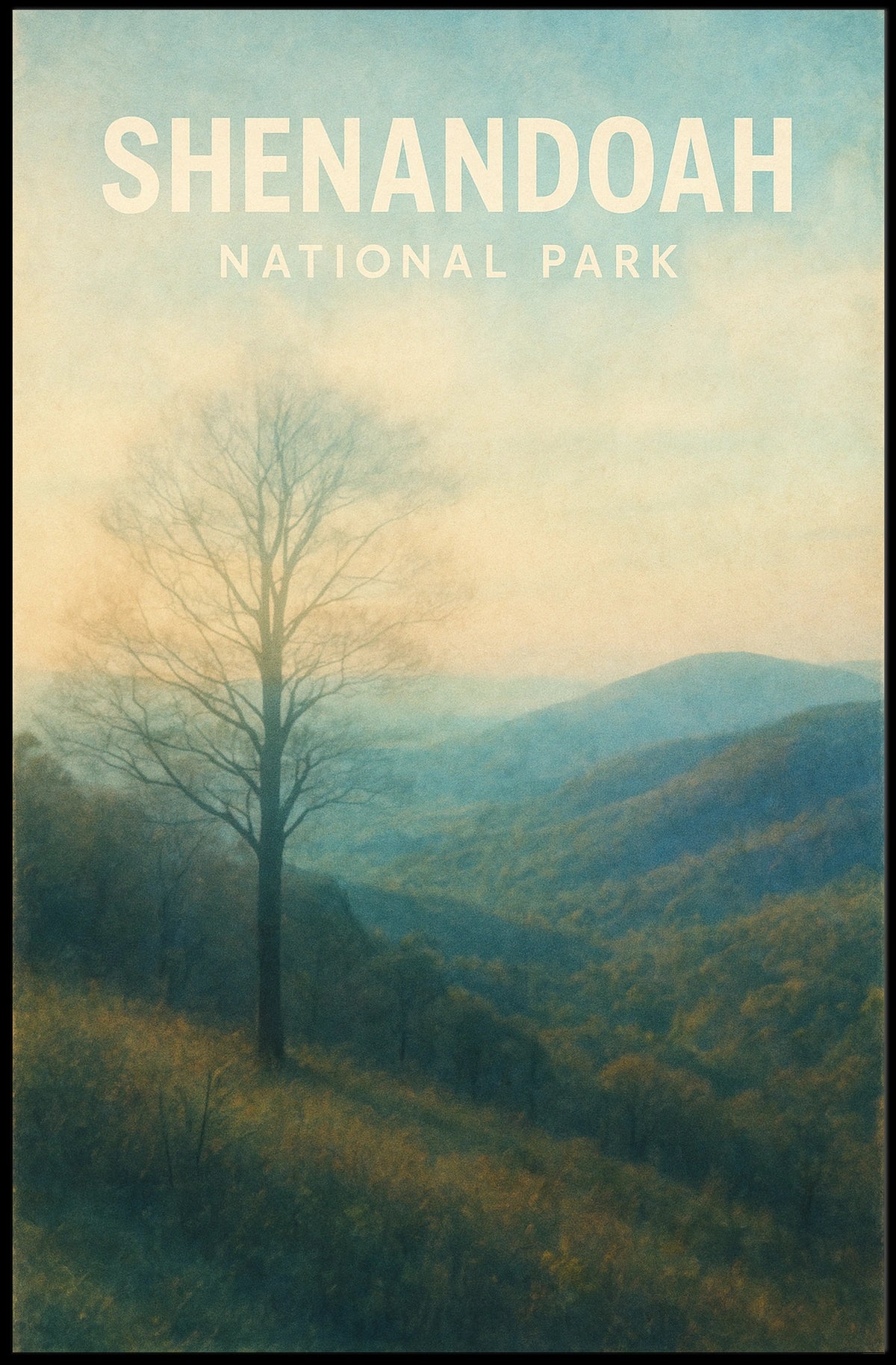 Shenandoah National Park Poster