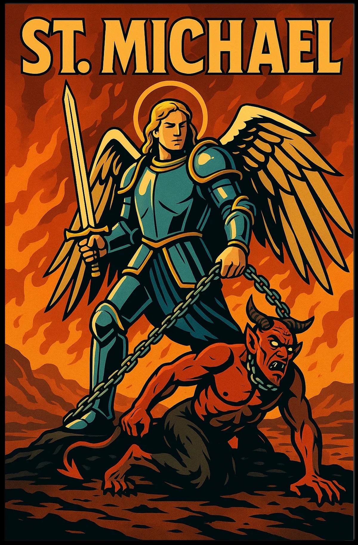 St. Michael The Archangel Poster
